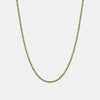 Collier de tennis en émeraude