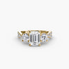 Three-Stone with Pavé Band 2