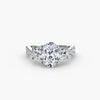 Three-Stone with Pavé Band 2