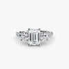 Three-Stone with Pavé Band 3