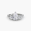 Three-Stone with Pavé Band 3