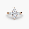 Three-Stone Ring (Baguette Side Stones)