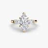 Three-Stone Ring (Baguette Side Stones)