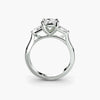 Three-Stone Ring (Baguette Side Stones) 2