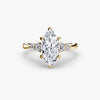 Solitaire with Shoulder Accents 2
