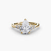 Solitaire with Shoulder Accents 2