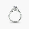 Solitaire with Shoulder Accents 2