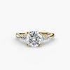 Solitaire with Shoulder Accents 2