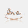 Bague "Love" en Diamant