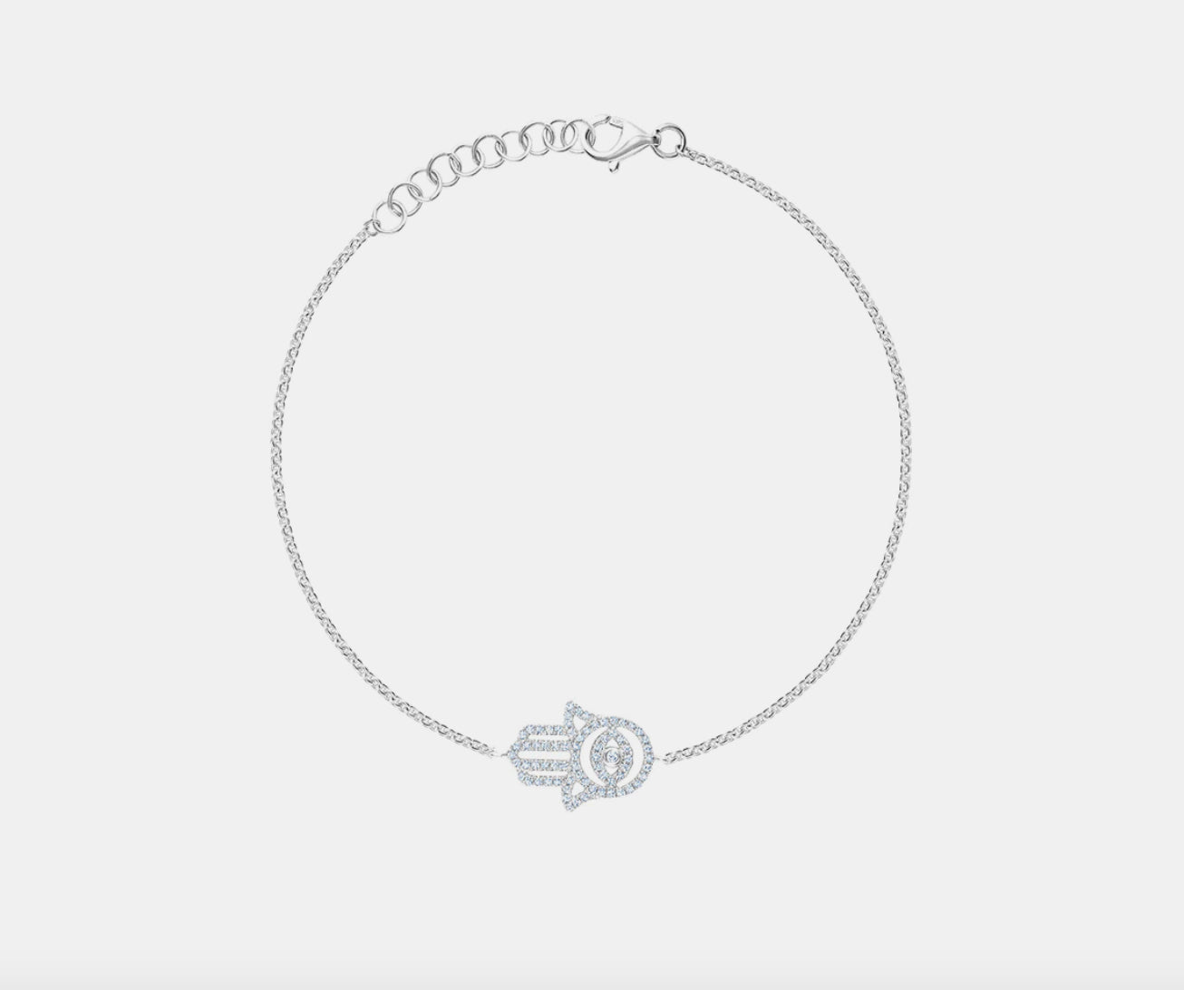Bracelet Khamsa en Diamant