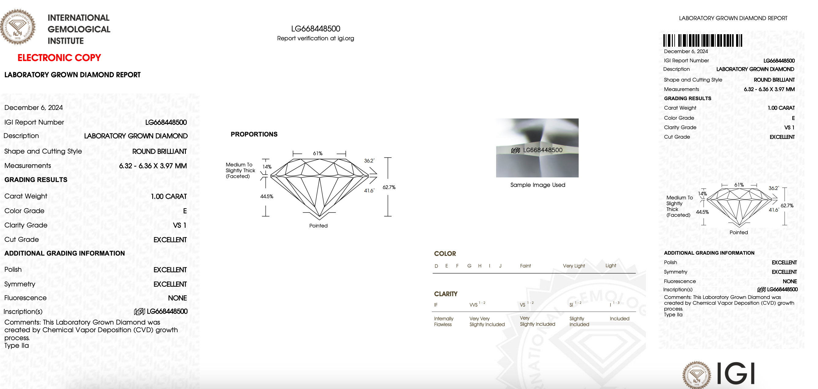 1.00 ct Round Lab Diamond Rapture Ring