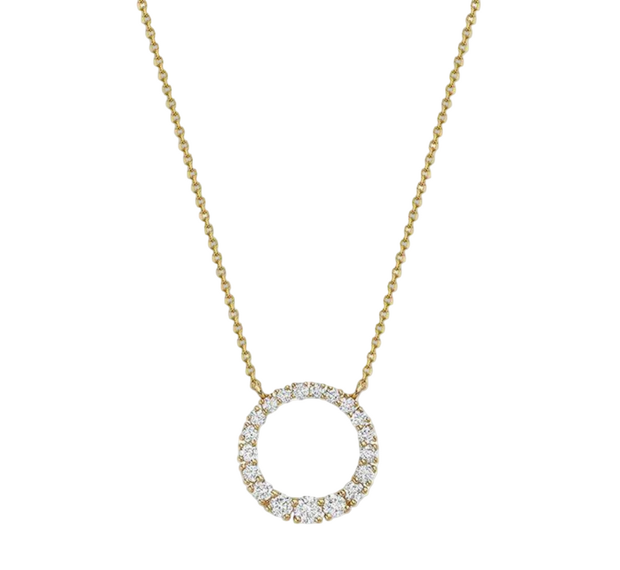 Graduated Circle of Life Necklace