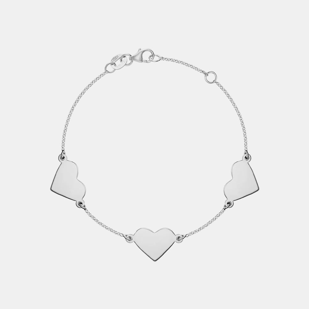 Triple Heart Bracelet