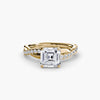 The Emerald Twist Pavé Ring