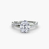 The Emerald Twist Pavé Ring