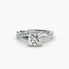 The Emerald Twist Pavé Ring