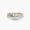 The Emerald Twist Pavé Ring