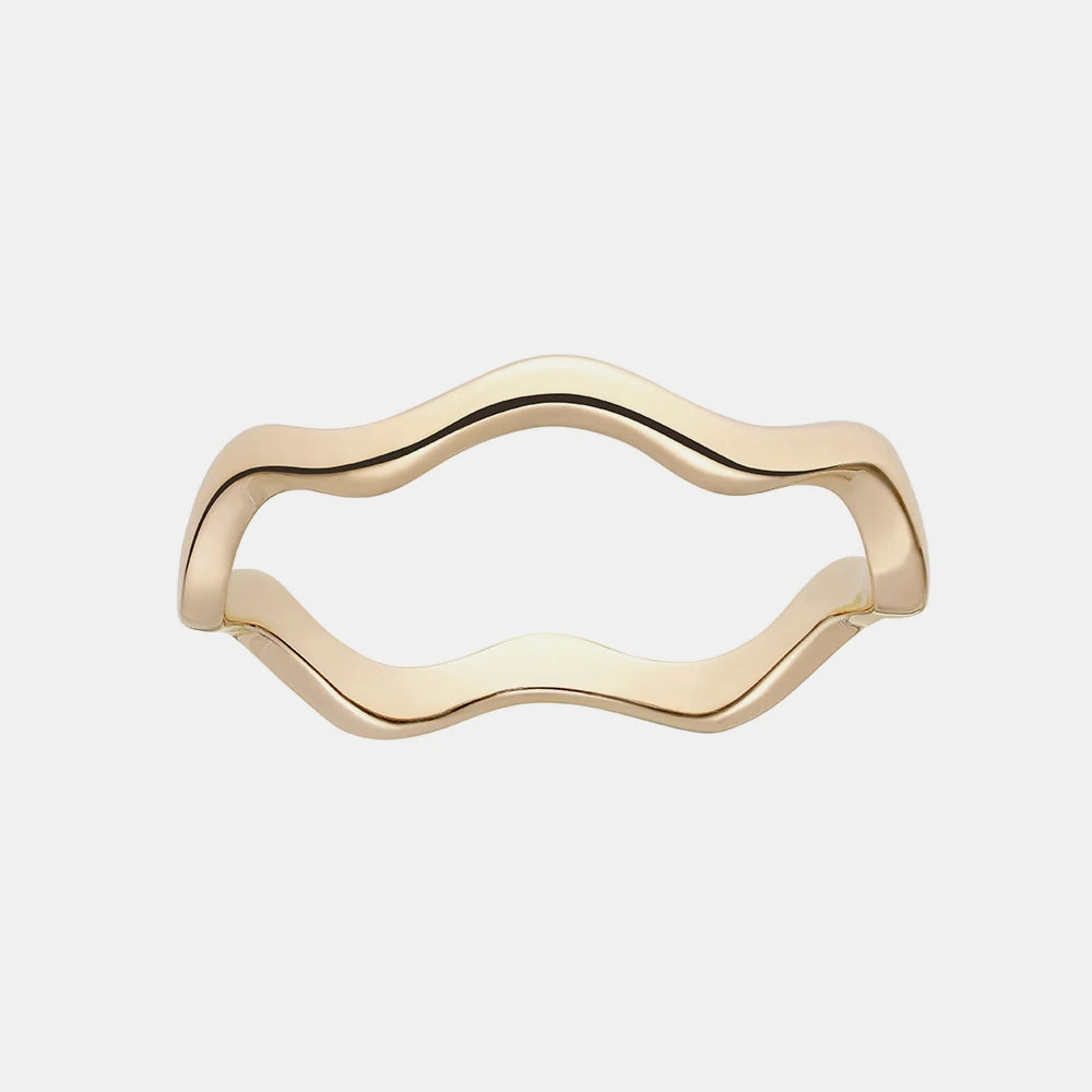 Wavy Stackable Ring
