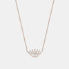 Collier Khamsa avec Cils en Diamant