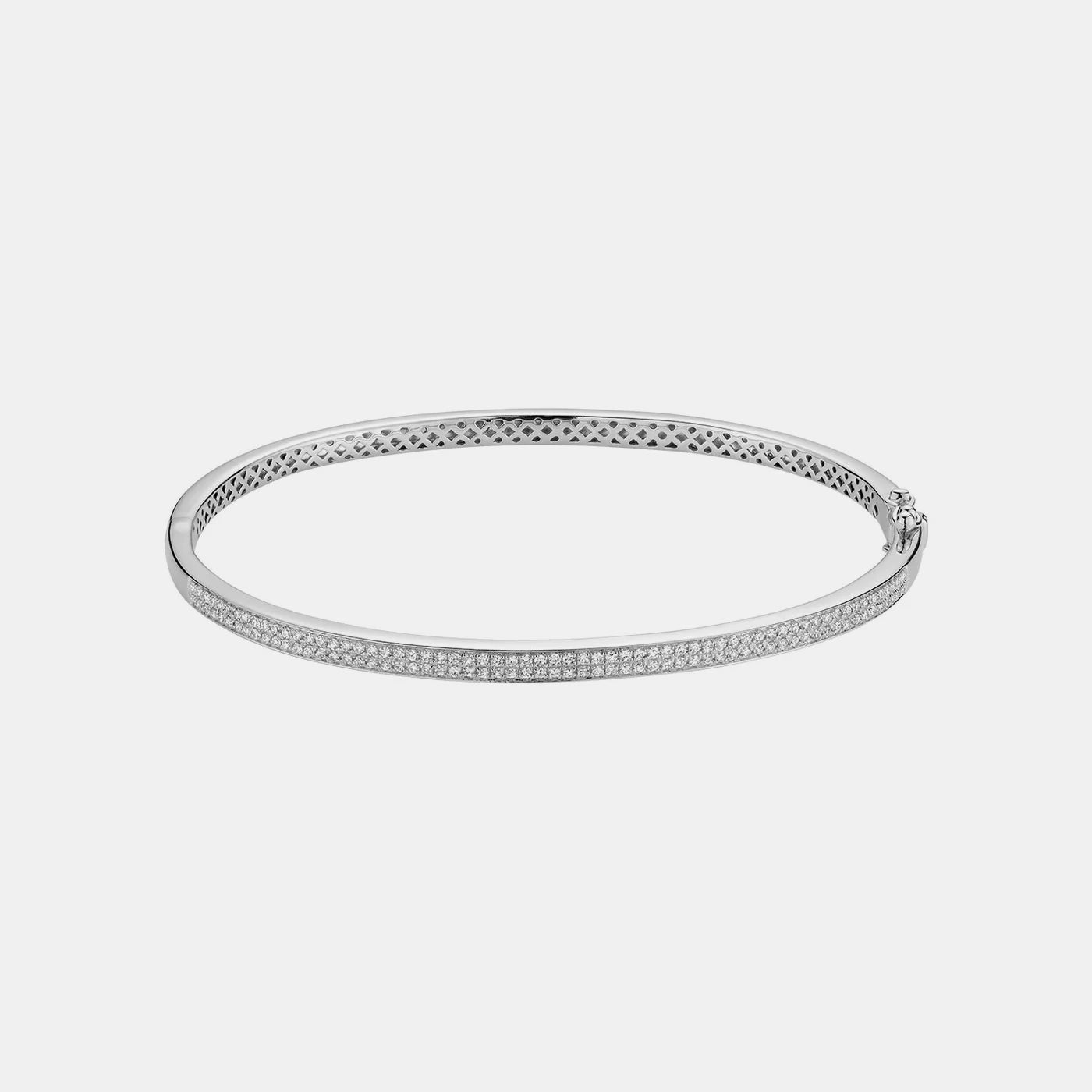 Micropavé Diamond Bangle