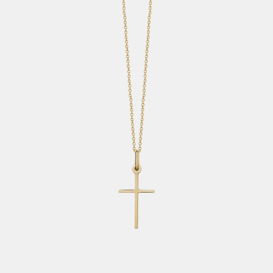 Collier à croix fine