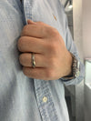 Alliance 18K classique arrondie