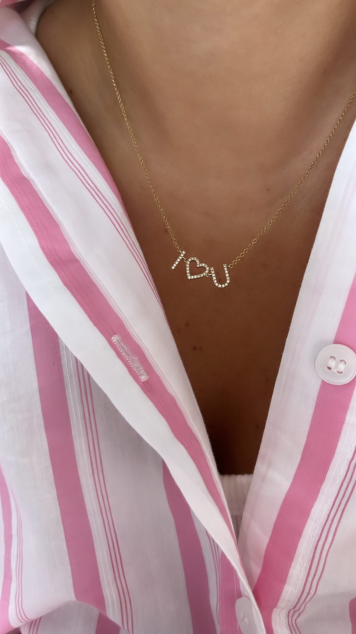 I Heart You Necklace