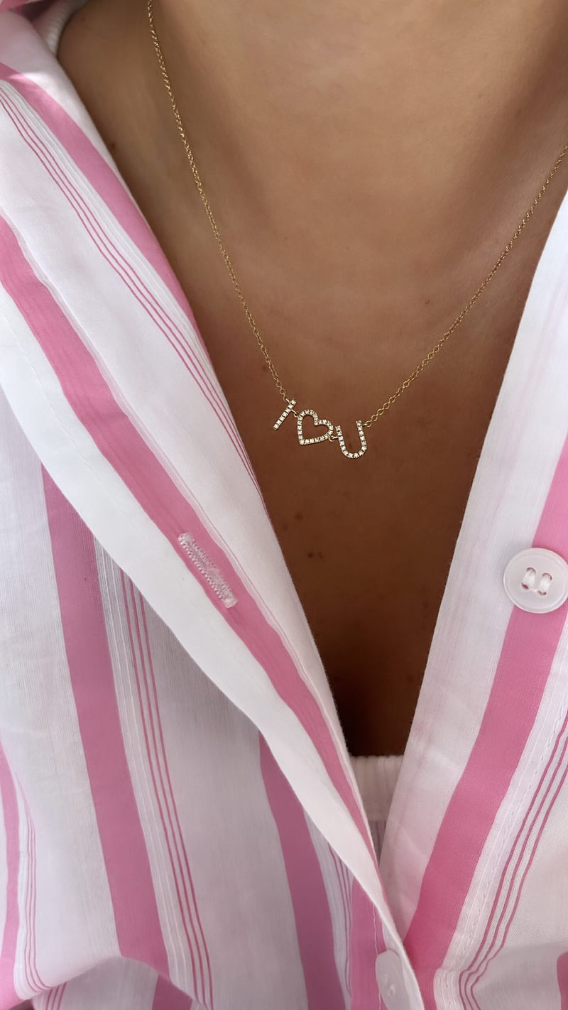 I Heart You Necklace