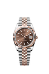 Rolex Datejust Two-Tone Rose Gold Chocolate Dial Jubilee Bracelet 41MM 126331/2025