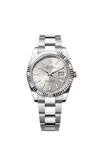 Rolex Datejust Stainless Steel Silver Dial Fluted Bezel Oyster Bracelet 41mm 126334/2025