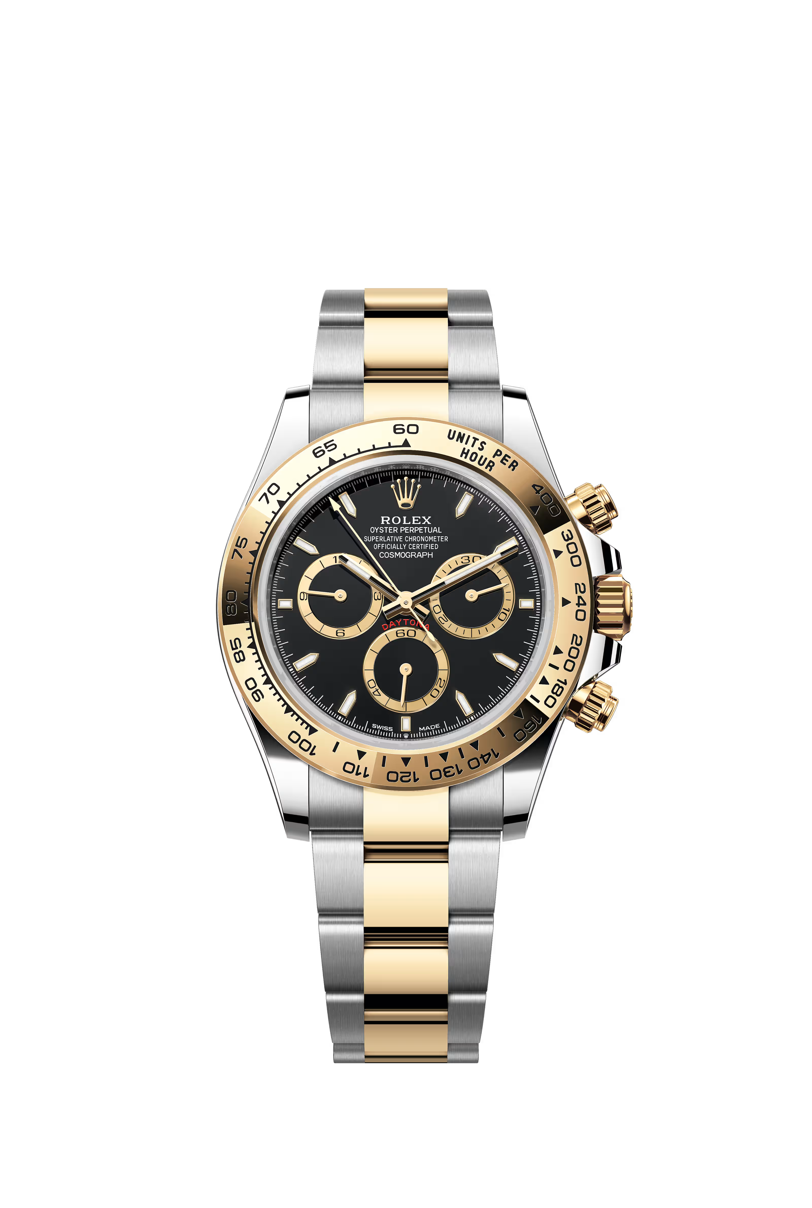 Rolex Oyster Perpetual Cosmograph Daytona in Oystersteel and Yellow gold with Black Dial 126503/2024