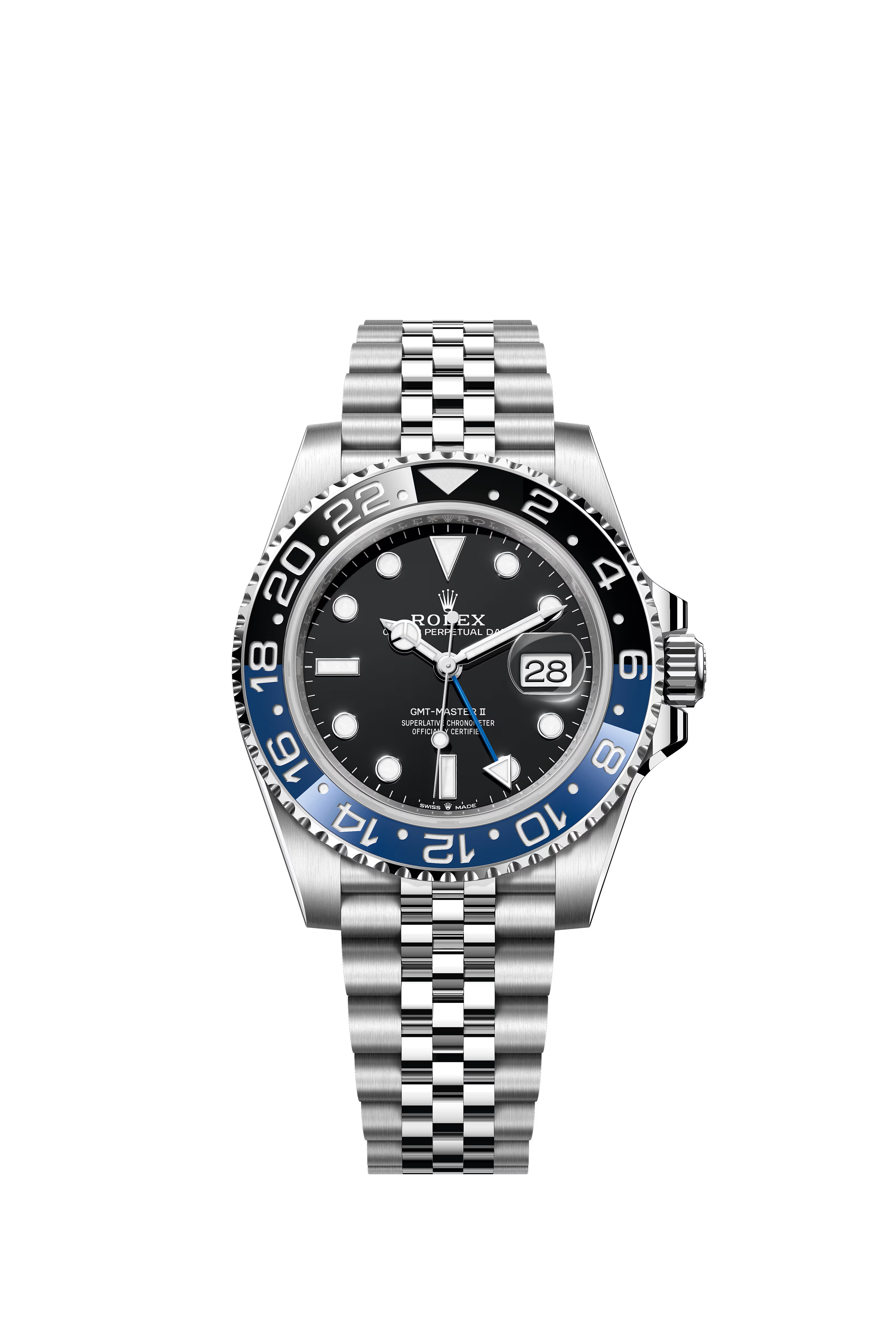 Rolex GMT Master II Jubilee Bracelet "BatGirl" 40mm 126710BLNR/2026