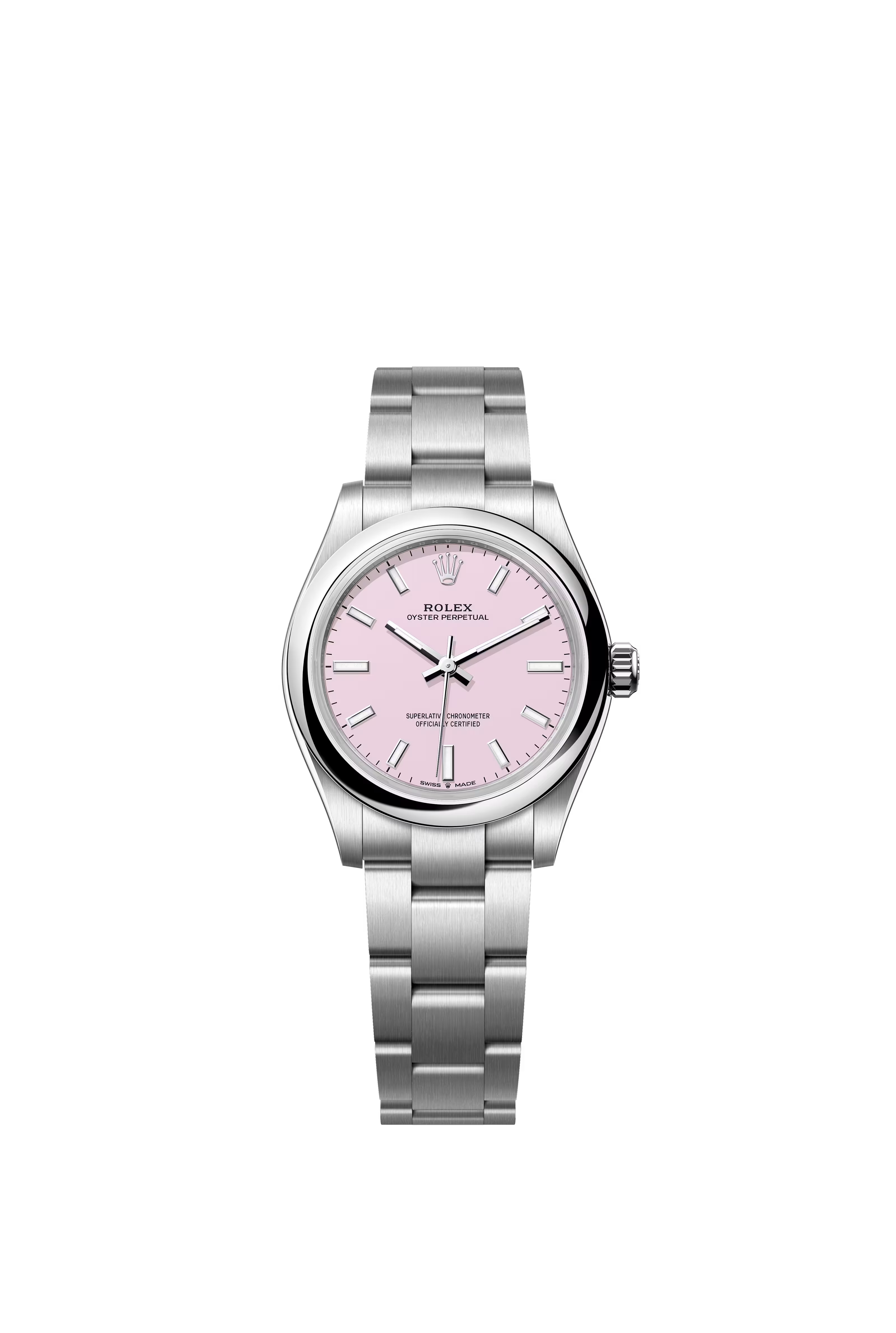 Rolex Datejust 31mm Candy Pink Oyster Steel on an Oyster bracelet 277200/2026