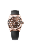 Rolex Sky-Dweller in 18k Everose Gold with a Chocolate Dial and an Oysterflex bracelet 336235/2026