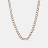 Collier d'émeraudes serties d'un chaton
