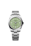 Rolex Oyster Perpetual 41mm Stainless Steel Pistachio Dial on Oyster bracelet 134300/2025