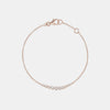  Bracelet de Diamant Gradué 
