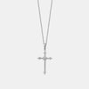 Diamond Arrow Cross Necklace