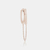 Boucles d'Oreilles Double "Huggie" en Diamant