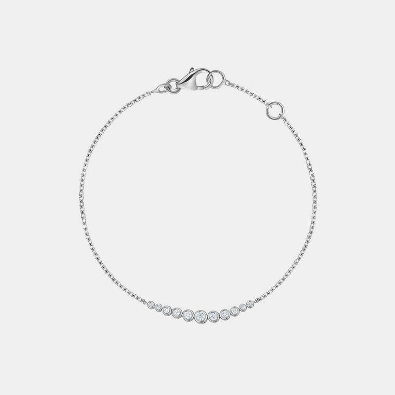 Graduated Diamond Bracelet
