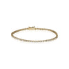 Mini-bracelet de tennis avec diamants