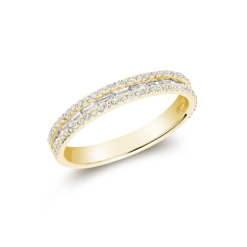 Pavé Baguette Ring