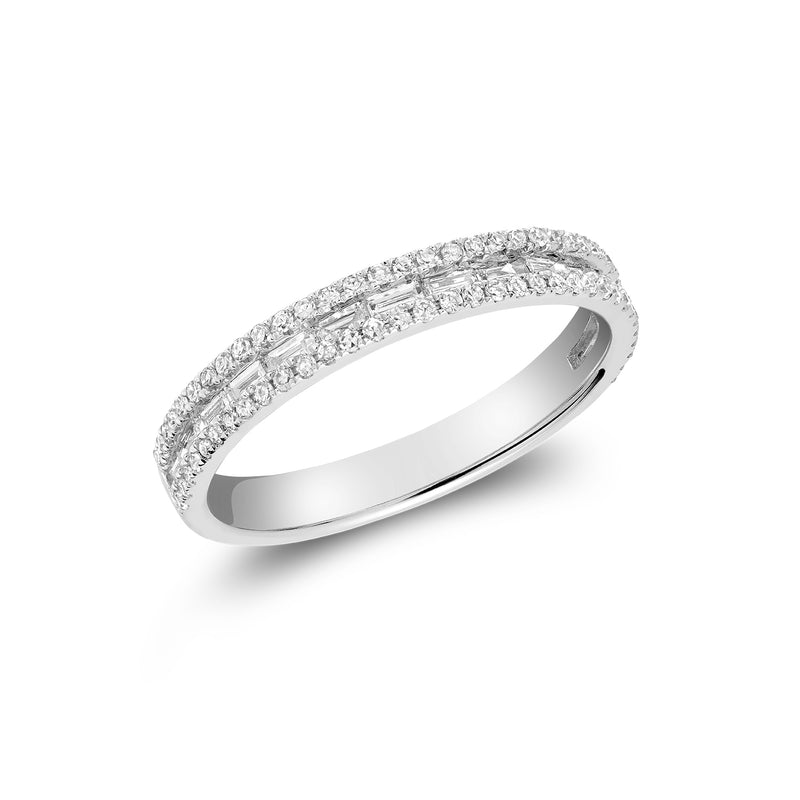 Pavé Baguette Ring