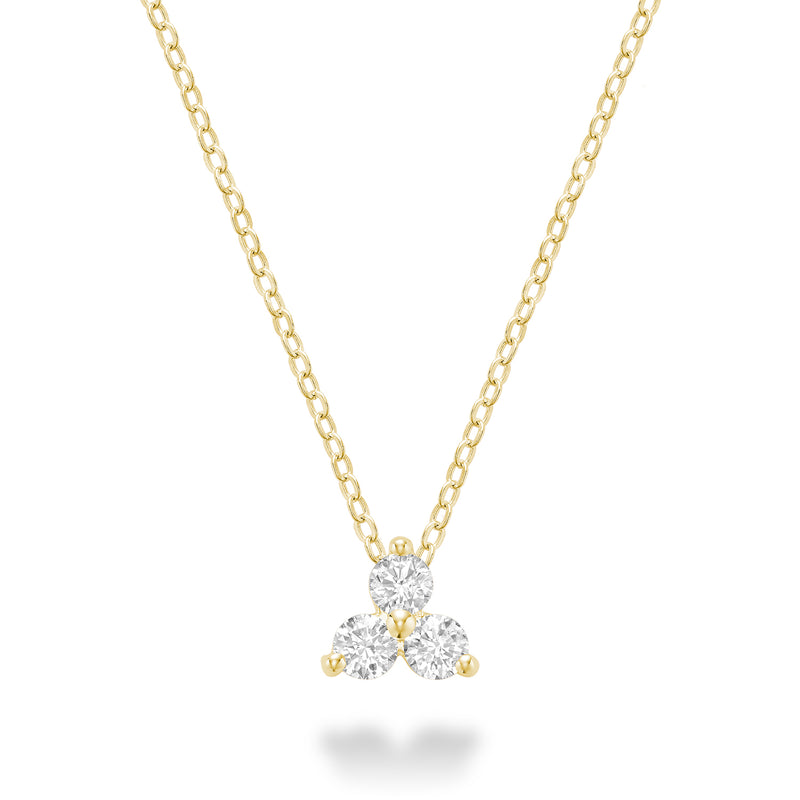 Diamond Trio Necklace