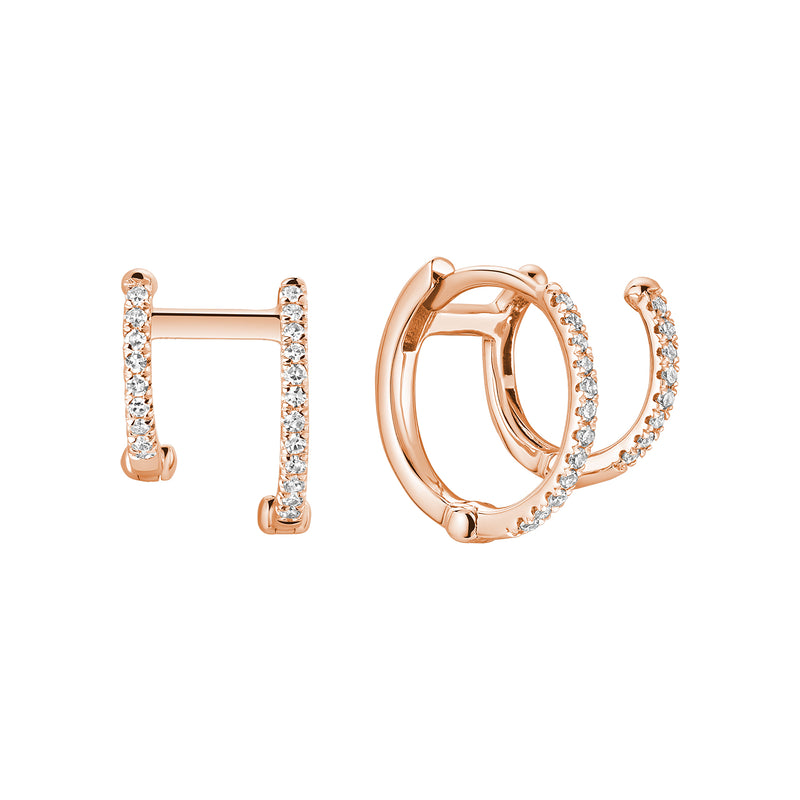 Circular Lobe Earrings