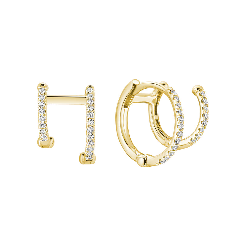 Circular Lobe Earrings