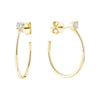 Boucle d'oreille solitaire