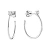 Boucle d'oreille solitaire