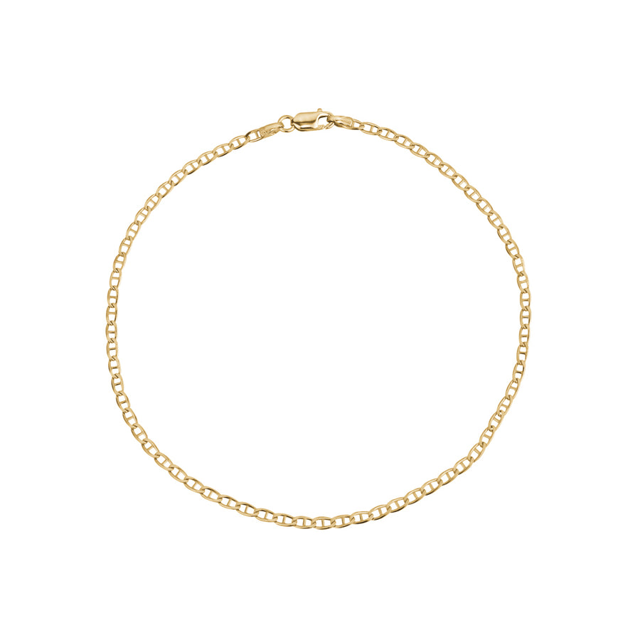 Gold Cable Anklet