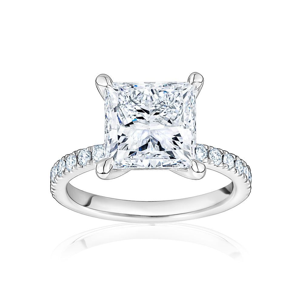 Princess Cut Engagement Ring